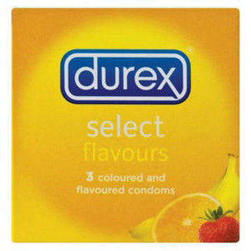 Durex Condoms Select 1 x 3`s