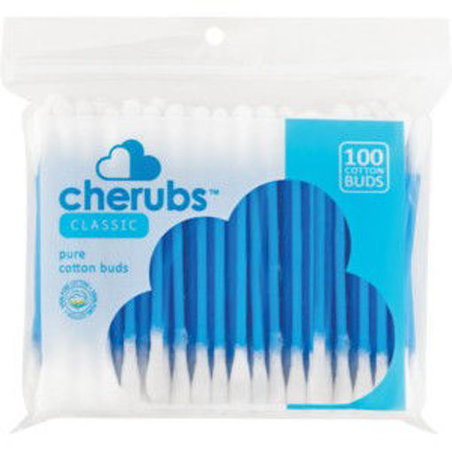 Cherubs Cotton Ear Buds 1 x 100`s