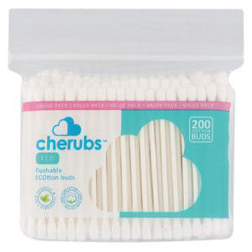 Cherubs Cotton Ear Buds Eco 1 x 200`s