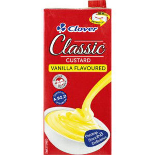 Clover Custard Long Life UHT Vanilla 1 x 1Lt