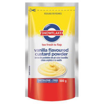 Snowflake Custard Powder Vanilla 1 x 500Gr