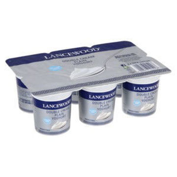 Lancewood D/CREAM YOG MULTPACK 100g PLAIN 1 x 6`s