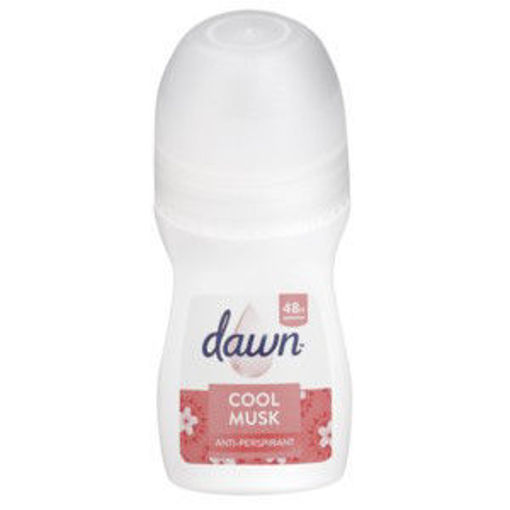 Dawn Deo Roll On Female Cool Musk 6 x 45Ml