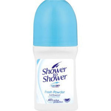 Shower To Sh Deo Roll On Female Fresh Powder 1 x 50Ml