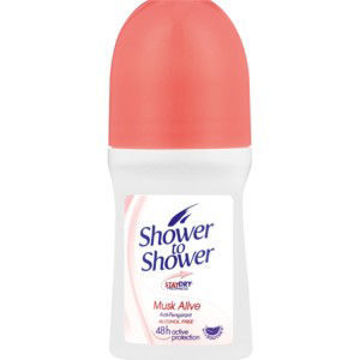 Shower To Sh Deo Roll On Female Musk Alv 1 x 50Ml