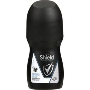 Shield Deo Roll On Male Invisible Fresh 1 x 50Ml