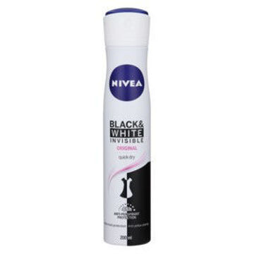 Nivea Deo Spray Female W/Black & Wht 1 x 200Ml