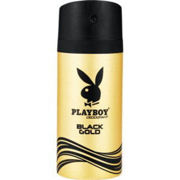 Playboy Deo Spray Male Black Gold 1 x 150Ml