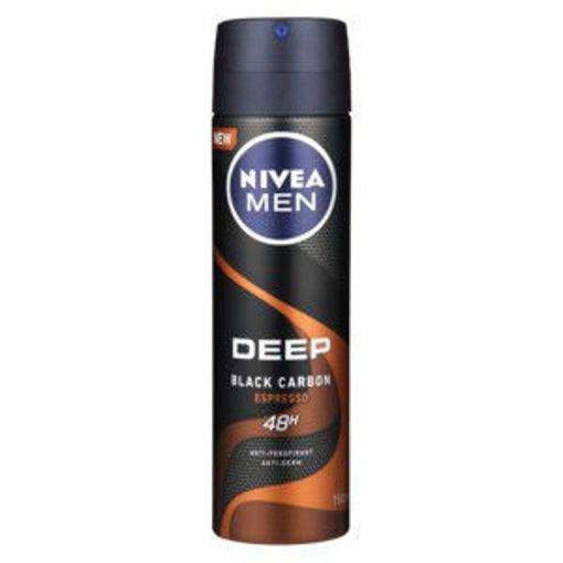 Nivea Deo Spray Male Deep Espresso 6 x 150Ml