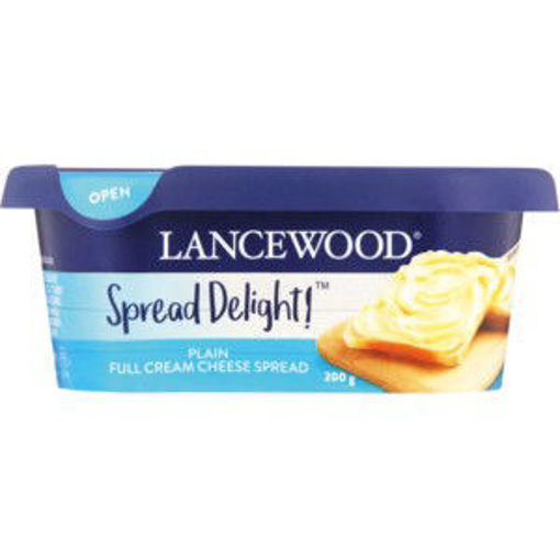 Lancewood Discon Cream Cheese Spread Plain 1 x 200Gr