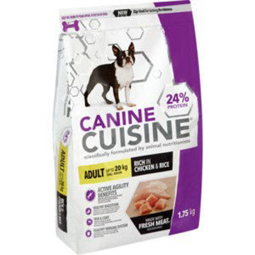 Canine Cuisine Dog Food Chick & Rice Small 1 x 1.75Kg