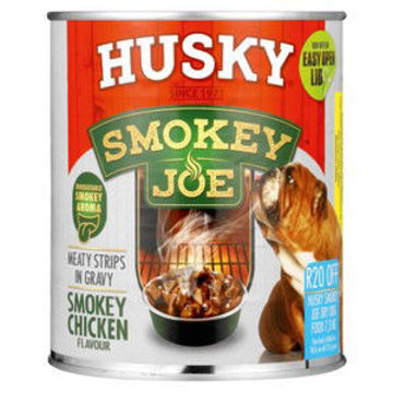 Husky Dog Food Smokey Joe Chicken 6 x 775Gr