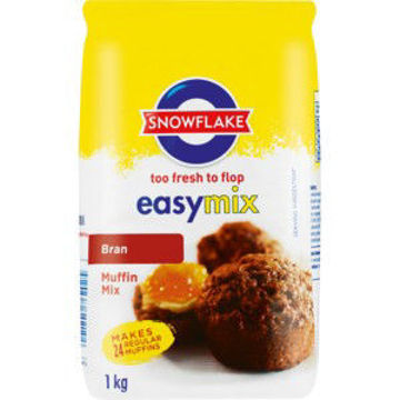 Snowflake Easy Mix Muffin Bran 1 x 1Kg