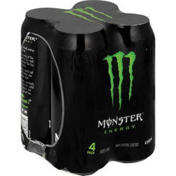 Monster Energy Drink Regular 4 x 500Ml