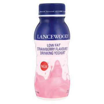 Lancewood Low Fat Drinking Yoghut Strawberry 1 x 225G