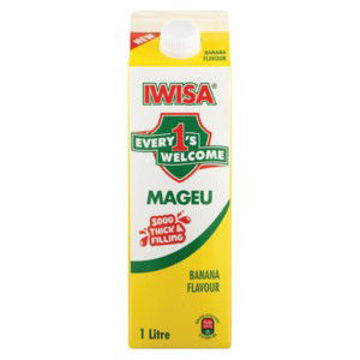 Iwisa No1 Mageu Banana 1 x 1Lt