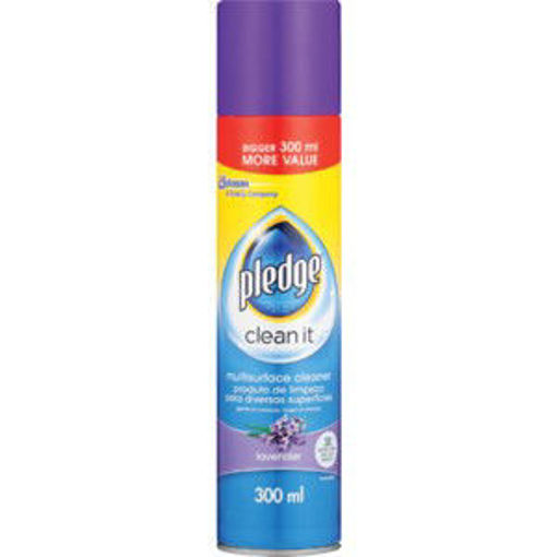 Pledge Multi Surf Clean  Lavender 6 x 300Ml