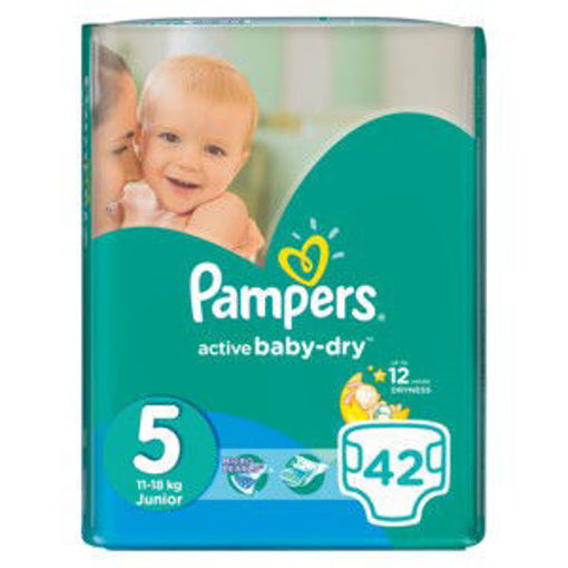 Pampers Nappies Act Baby VP Junior 42s 1 x 0Ea