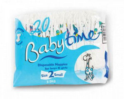 Nations Pride Nappies Babytime Med 1 x 20`s