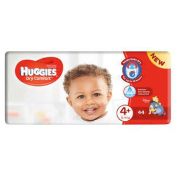 Huggies Nappies Dry Comfort 4 + Maxi Bulk 1 x 44`S