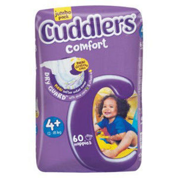 Cuddlers Nappy Comfort S4+ 1 x 60`s