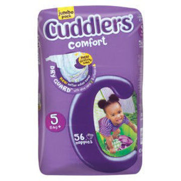 Cuddlers Nappy Comfort S5 1 x 56`S