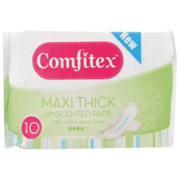 NSP Pads Comfitex Soft Maxi Unscent 1 x 10`s