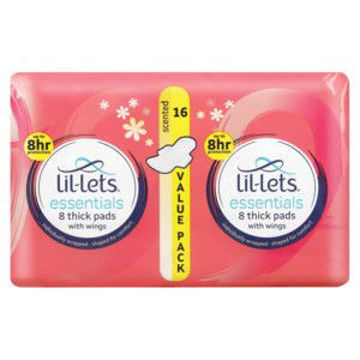 Lil Lets Pads Esstencial Duo Sented 1 x 16`s