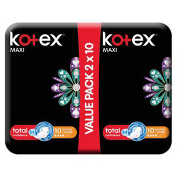 Kotex Pads Maxi 1 x 20`s