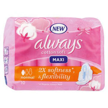 Always Pads Thick Mesh  Non W/Norm 10 1 x 0Ea