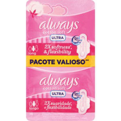 Always Pads Ultra Long N/Woven 1 x 16`s