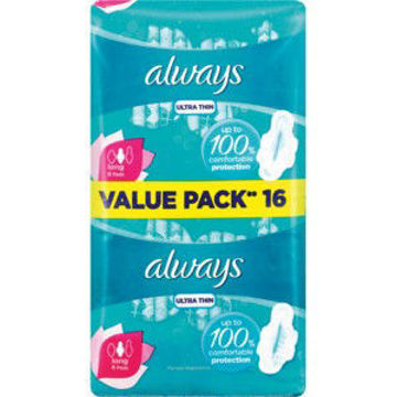 Always Pads Ultra Long Sanitary 1 x 16`s