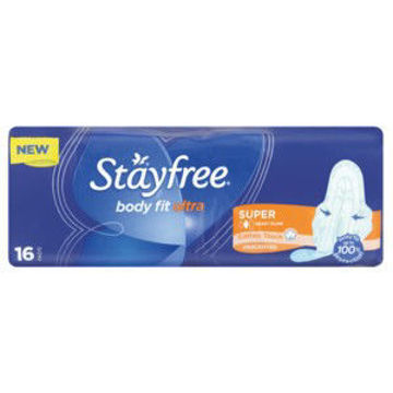 Stayfree Pads Ultra Thin Unscent 1 x 16`s