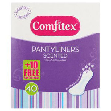 Comfitex Panty Liners + 10 Free Deo 1 x 40`s