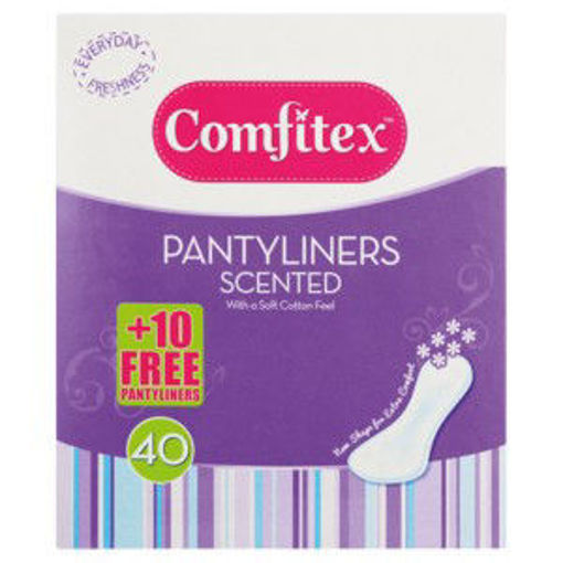 Comfitex Panty Liners + 10 Free Deo 1 x 40`s