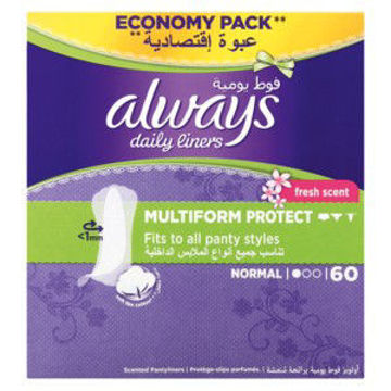 Always Panty Liners Multiform 1 x 60`s