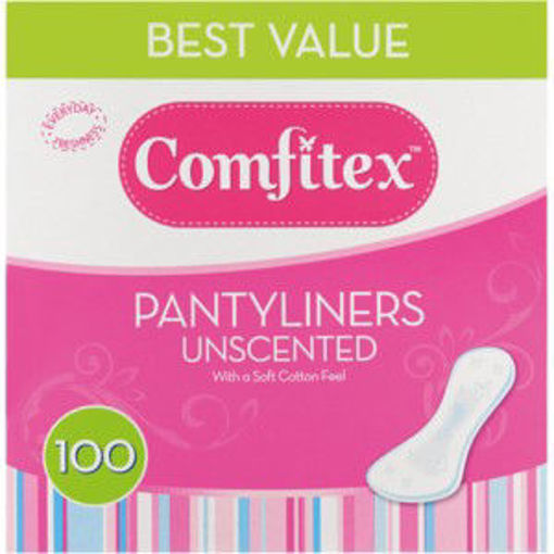 Comfitex Panty Liners Regular 1 x 100`s