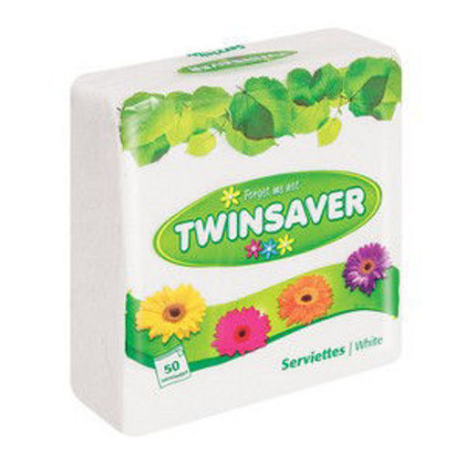 Twinsaver Paper Serviettes 1 x 50`s