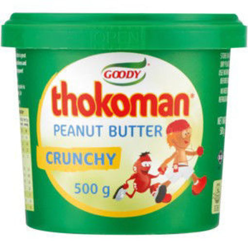 Thokoman Peanut Butter Crunchy 1 x 500G