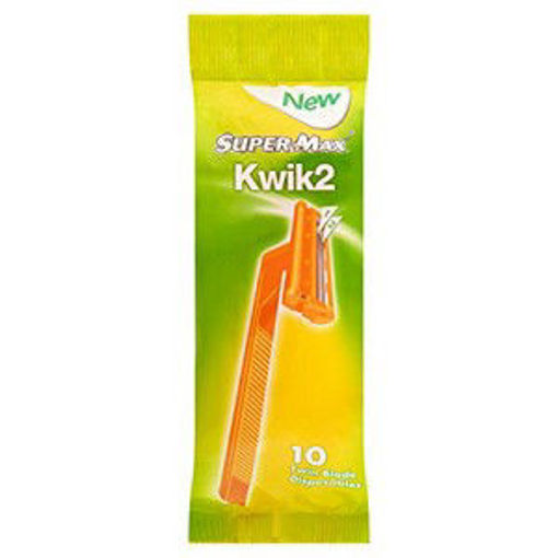 Supermax Razor Disp Kwik II H/C 1 x 0Ea