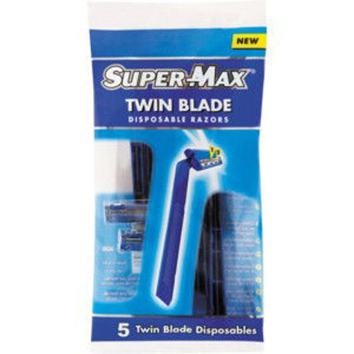 Supermax Razor Disp Twin 1 x 0Ea