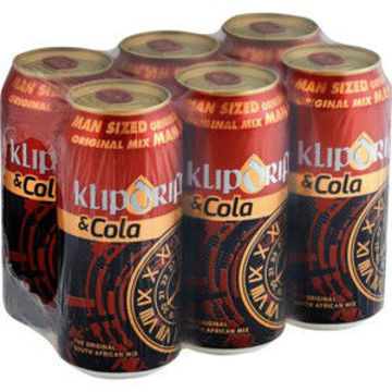 Klippies & Cola RTD Can 1 x 440Ml