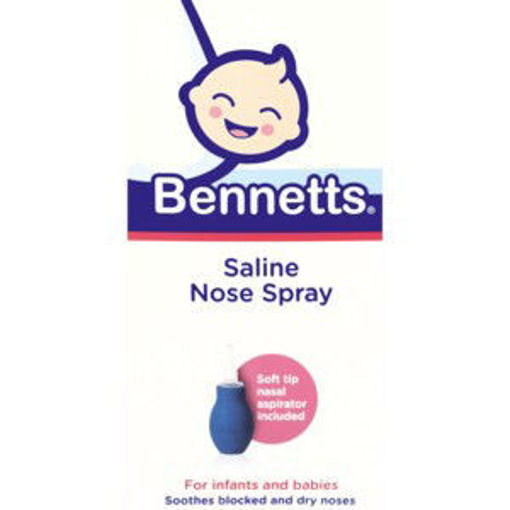 Bennetts Saline N/ Drops + Asp 1 x 30Ml