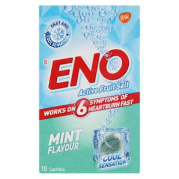 Eno Salts Travel Pack Cooling Mint 1 x 10`s