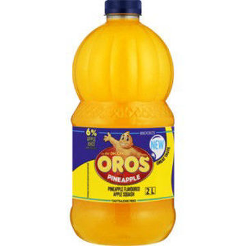 Oros Squash Pineapple 1 x 2L