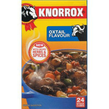 Knorrox Stock Cubes Oxtail 1 x 24`s