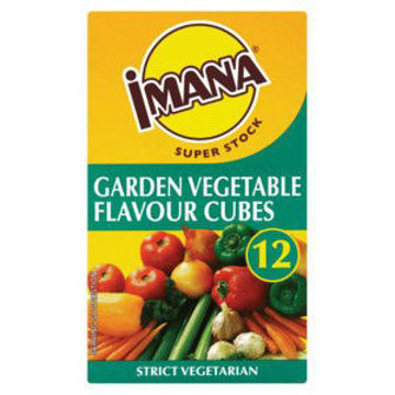 Imana Stock Cubes Veg Vegetable 1 x 12`s