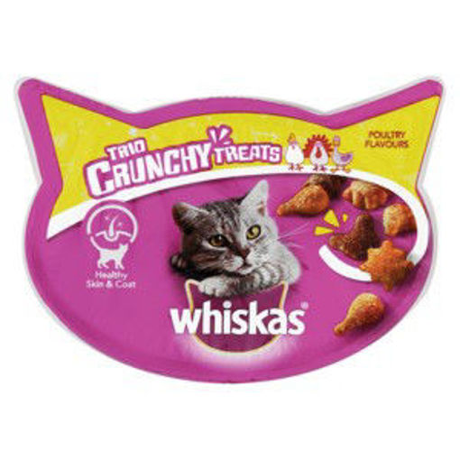 Whiskas Tasty Trio Chewy Cubes Poultry 1 x 55Gr