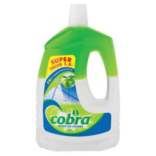 Cobra Tile Cleaner Active Crisp Apple 1 x 1.5Lt