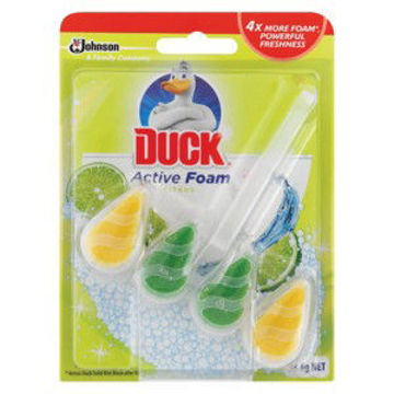 Duck Toilet Clean Active Rim Block Citrus 1 x 35Gr